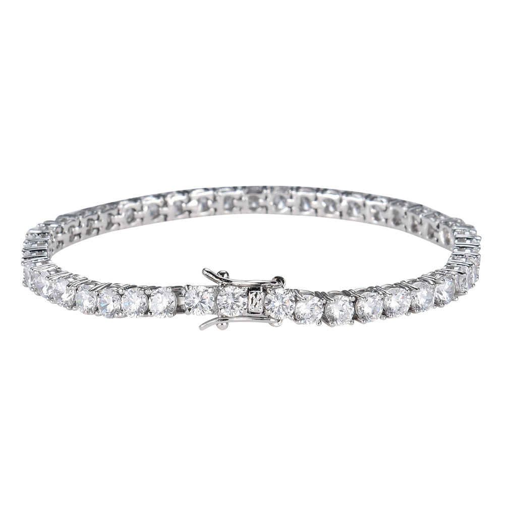 Tennis Chain Zircon Hip Hop Bracelet