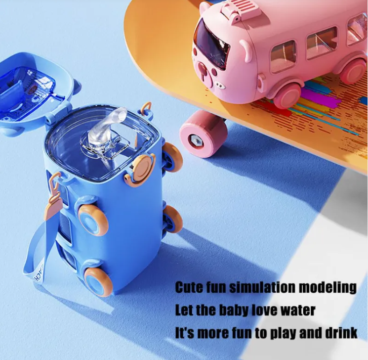 Baby Bus Cup – Spill-Proof Toddler Drinking Cup