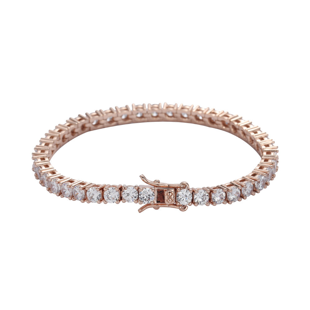 Tennis Chain Zircon Hip Hop Bracelet