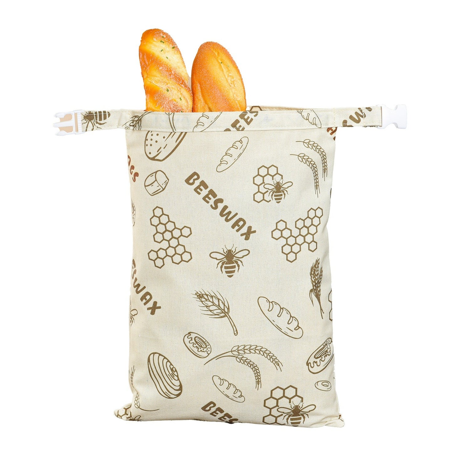 Cotton Linen Bread Bag – Reusable Bread Storage Bag