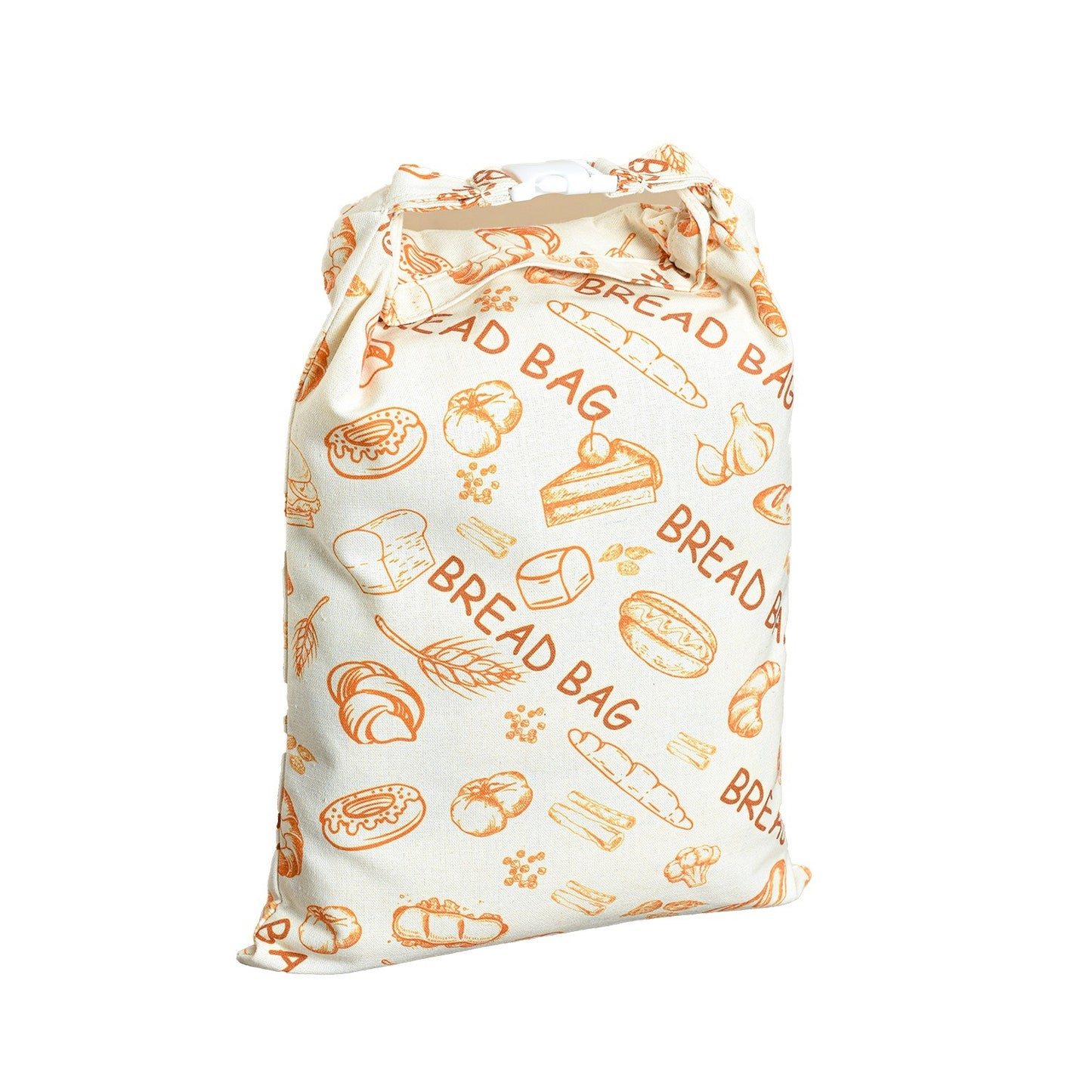 Cotton Linen Bread Bag – Reusable Bread Storage Bag